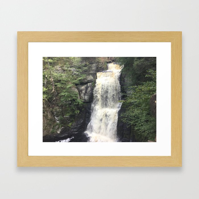 Waterfall Framed Art Print