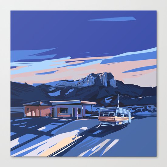 american landscape 3 Canvas Print