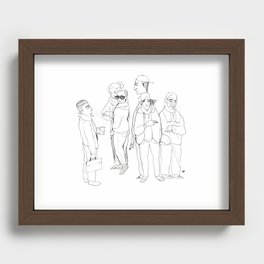 platform Recessed Framed Print