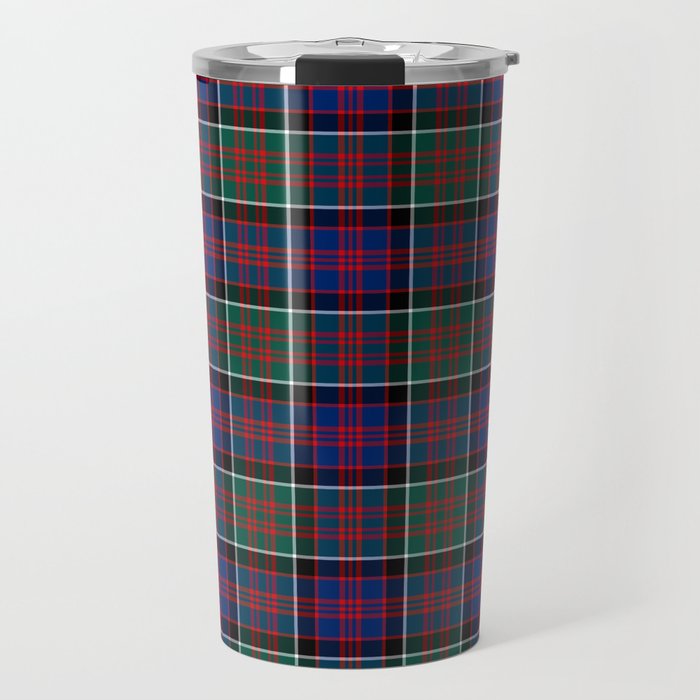 Clan MacDonald of Clanranald Tartan Travel Mug