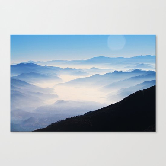 Inhale Canvas Print