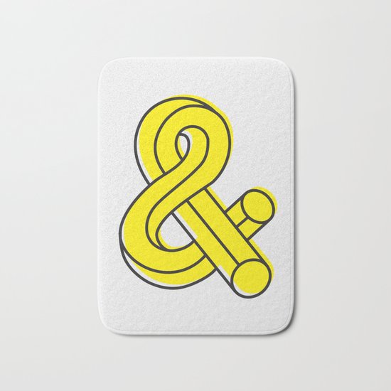 Ampersand Bath Mat