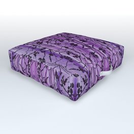 Jasmine G Lavender Purple Outdoor Floor Cushion