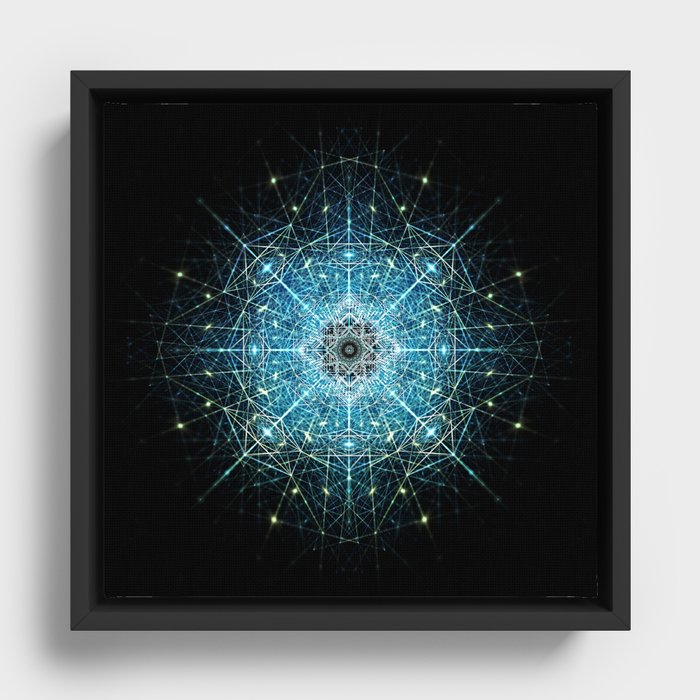 Dimensional Tensegrity Framed Canvas