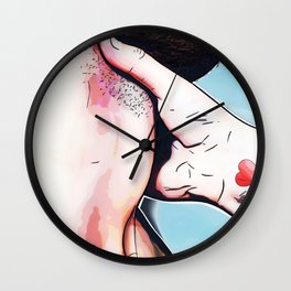 Love Choke Wall Clock