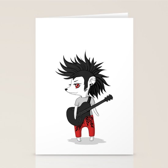 Rocker Stationery Cards
