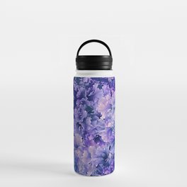 Hibiscus Flower Pattern Water Bottle