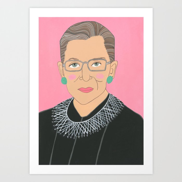 Ruth Bader Ginsberg Art Print