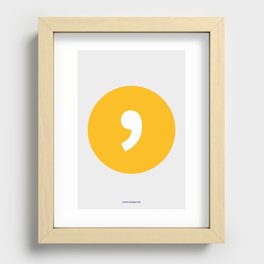 Apostrophe (Solo) Recessed Framed Print