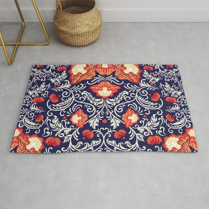 Traditional Chinese Oriental Pattern Rug