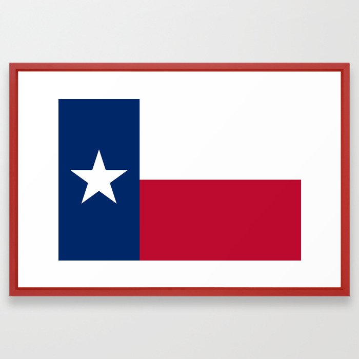 Download Texas Flag Framed Art Print by brucestanfieldartistamerica ...