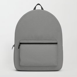 Dark Cloud Gray Grey Solid Color Pairs PPG Playing Possum PPG0997-5 Backpack