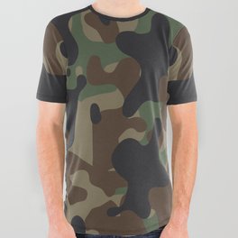 Camo All Over Graphic Tee