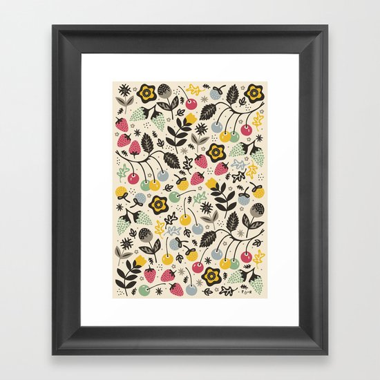 Very Berry Framed Art Print
