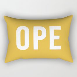OPE Mustard Rectangular Pillow