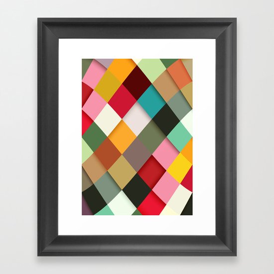 Colorful Framed Art Print