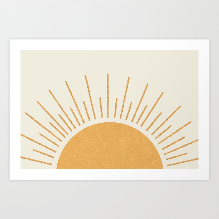 Sunshine Everywhere Art Print