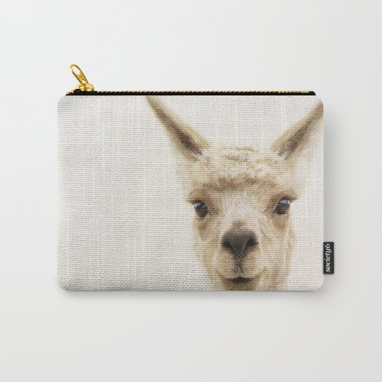 Alpaca Portrait Carry-All Pouch