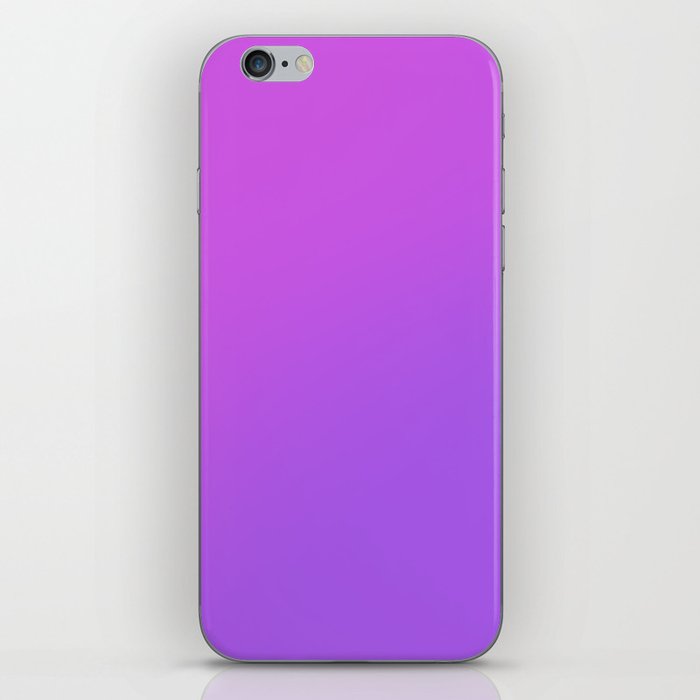 Fuchsia to Purple Gradient iPhone Skin