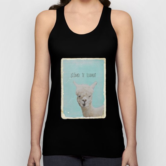 Lama Unisex Tank Top