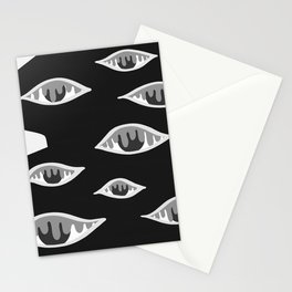 The crying eyes 12 Stationery Card