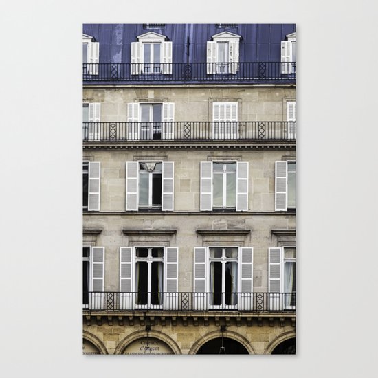 French Architecture Canvas Print