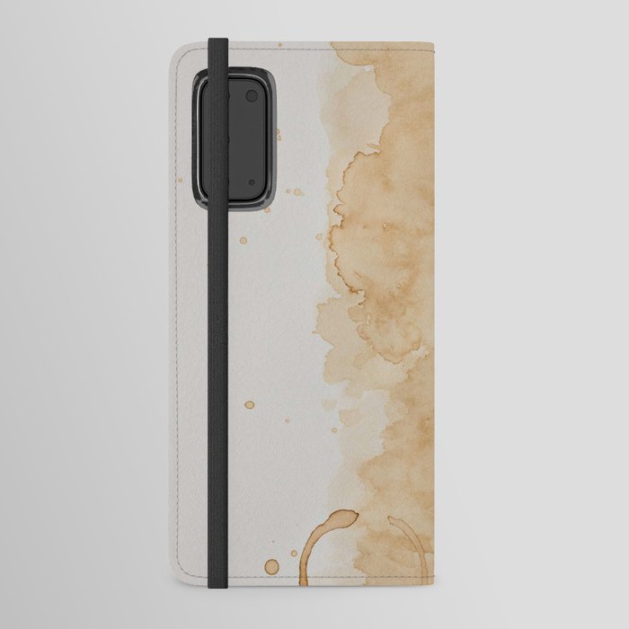 COFFEE MAN Android Wallet Case