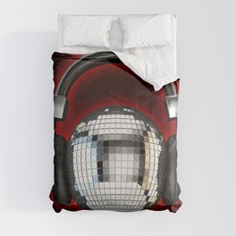 Headphone disco ball Comforter