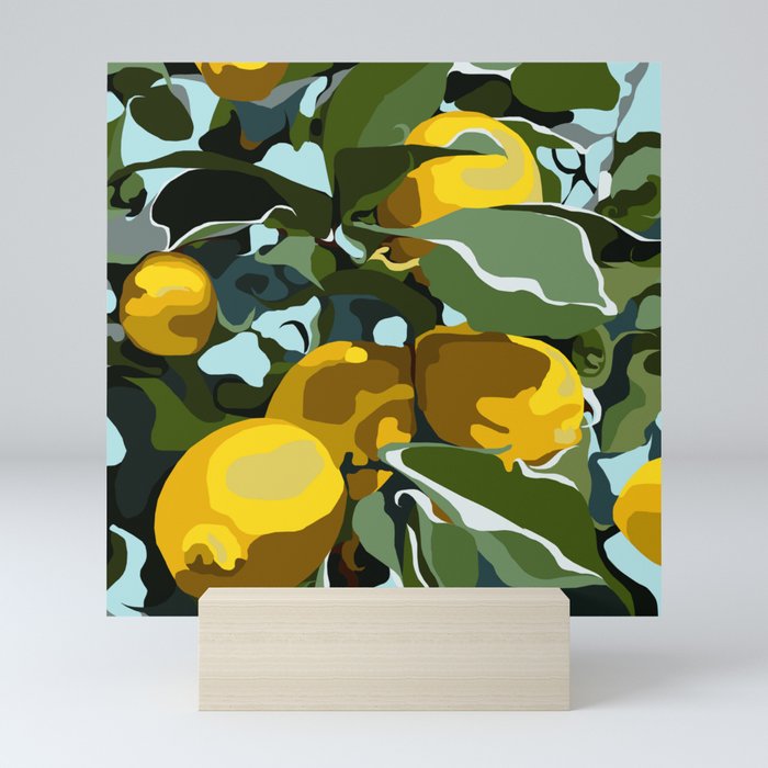 Lemon Branch Mini Art Print