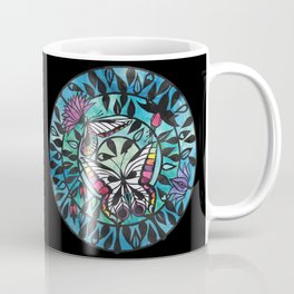 Butterflies - Paper cut design  Coffee Mug