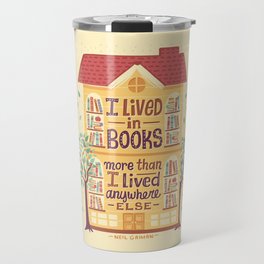 Lived in books Travel Mug