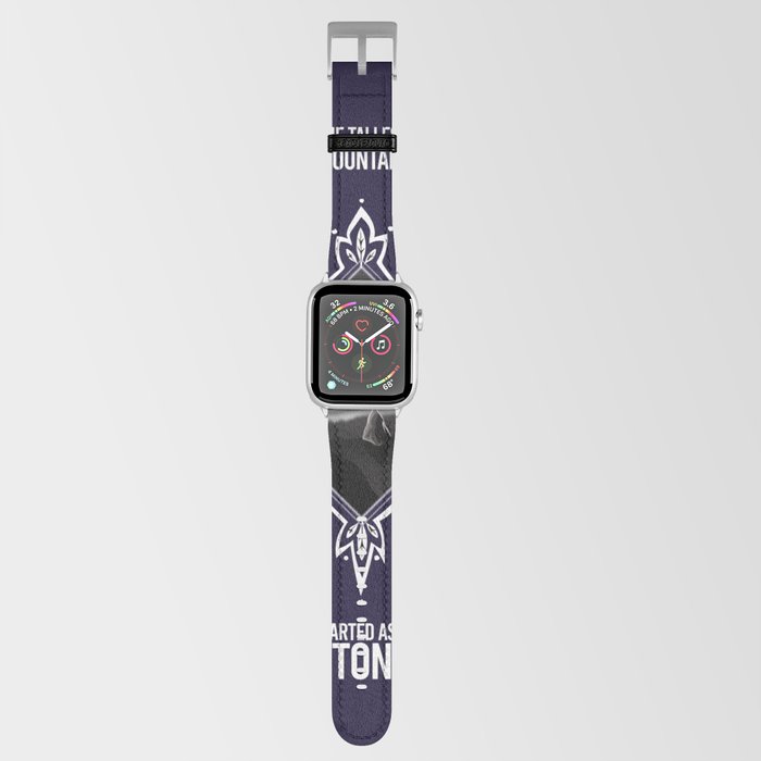 The Tallest Mountain (Motivational Design) Apple Watch Band