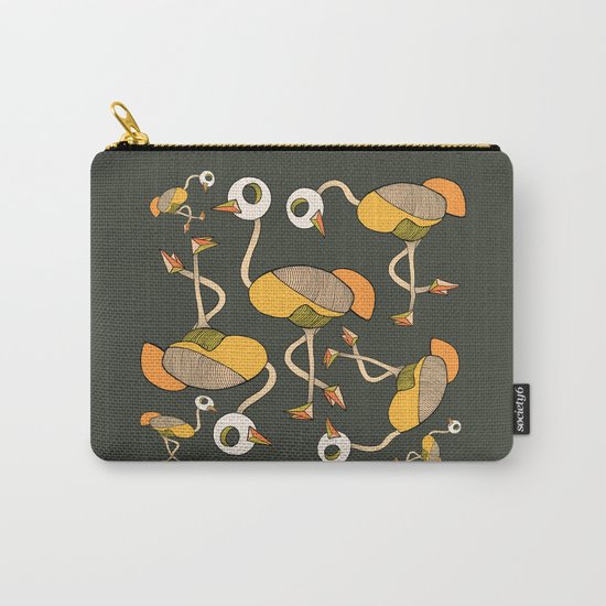 keep your head up - ostrich 3 Carry-All Pouch
