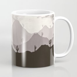 Arizona Desert Cactus Mountain Landscape Mug
