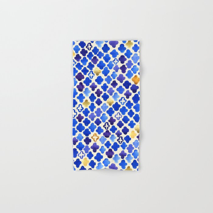 Royal blue hand discount towels