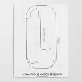 Indianapolis Motor Speedway Poster