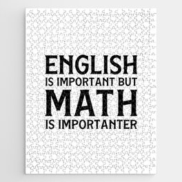English Is Important  Jigsaw Puzzle