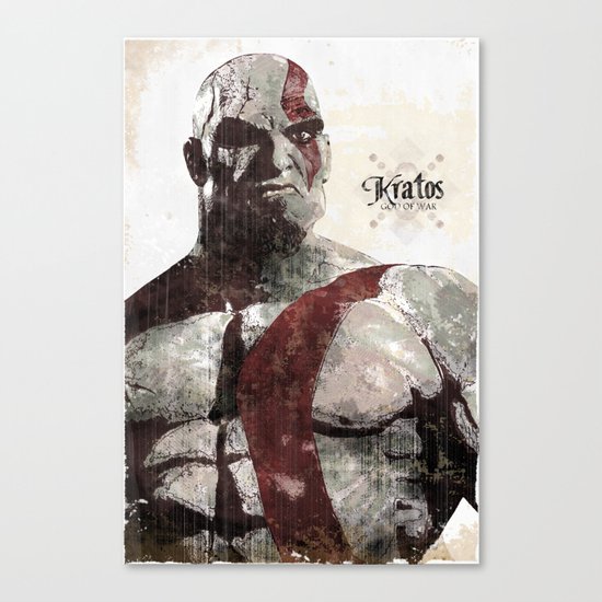 God Of War Canvas Print