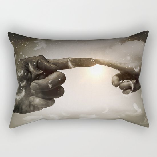 Divine Connection Rectangular Pillow