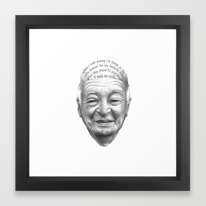 Mi Vida Ha Sido Extraordinaria Series 4 Framed Art Print By