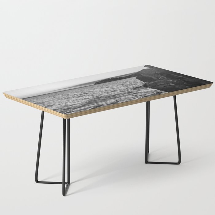Lake Superior Black and White  Coffee Table