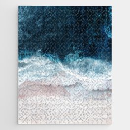 Blue Sea II Jigsaw Puzzle | Art, Water, Blue, Photo, Relaxation, Beach, Exotic, Waves, Ocean, Travel 
