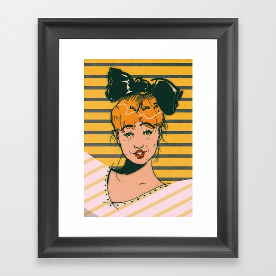 Hand Held Cassette Recorder Framed Art Print