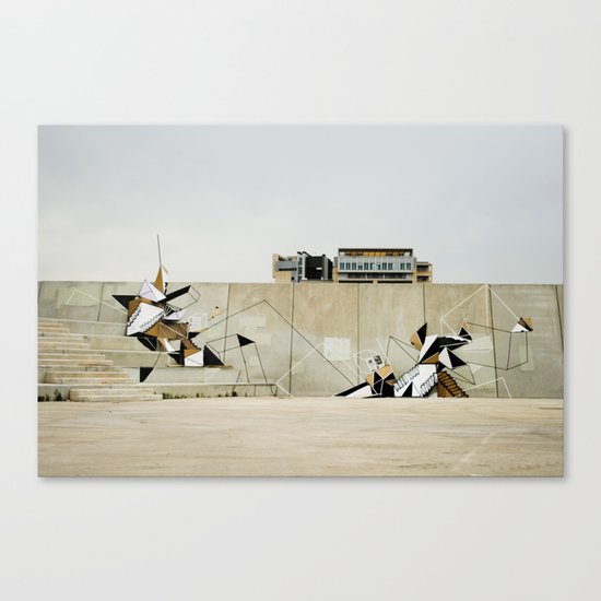 Diagonal Mar Canvas Print