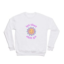 Hippie Flower Smile Crewneck Sweatshirt