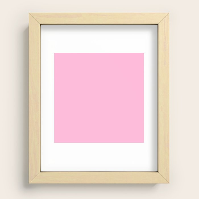 Easter Cake Pink Recessed Framed Print