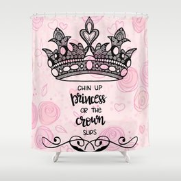 Princess Crown Shower Curtain