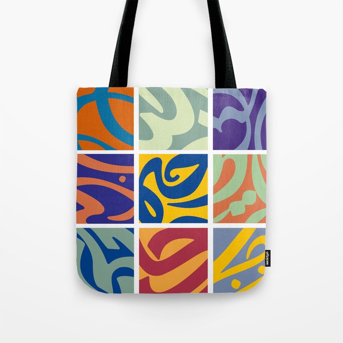 Persian Typography Tote Bag By Marzia87