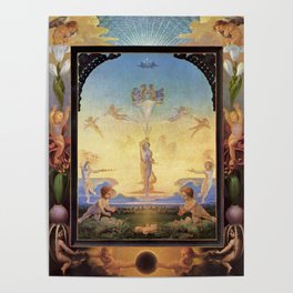 The Morning - Philipp Otto Runge 1808 Poster