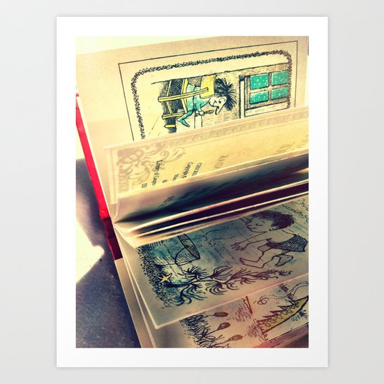 Sendak Pages Art Print